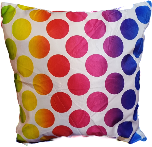 Polka dot pillow