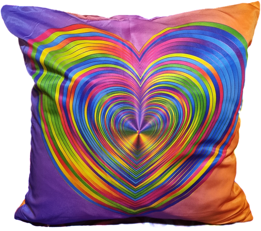 Heart pillow